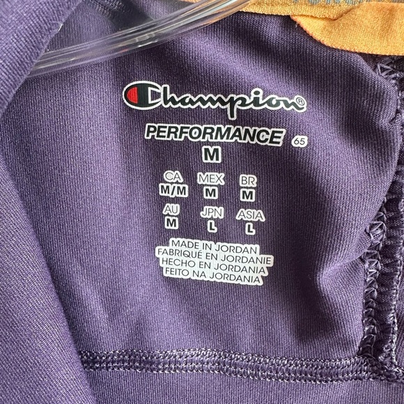 Champion Women’s Powerflex Purple Full-Zip Jacket, Size M - Picture 2 of 4
